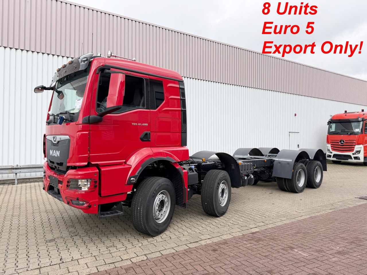MAN TGS 41.480 8x4 BB CH TGS 41.480 8x4 BB CH, MEHRFACH VORHANDEN! - Lastbil chassis: billede 1 MAN TGS 41.480 8x4 BB CH TGS 41.480 8x4 BB CH, MEHRFACH VORHANDEN! - Lastbil chassis: billede 1