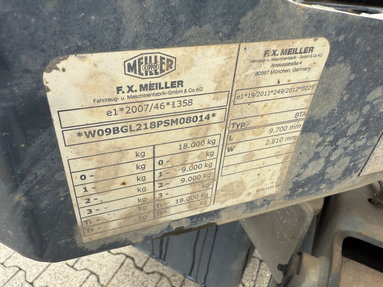 Meiller MG18-ZO 5.4 MG18-ZO 5.4 Abrollanhänger - Kroghejsvogn/ Skip loader anhænger: billede 4 Meiller MG18-ZO 5.4 MG18-ZO 5.4 Abrollanhänger - Kroghejsvogn/ Skip loader anhænger: billede 4