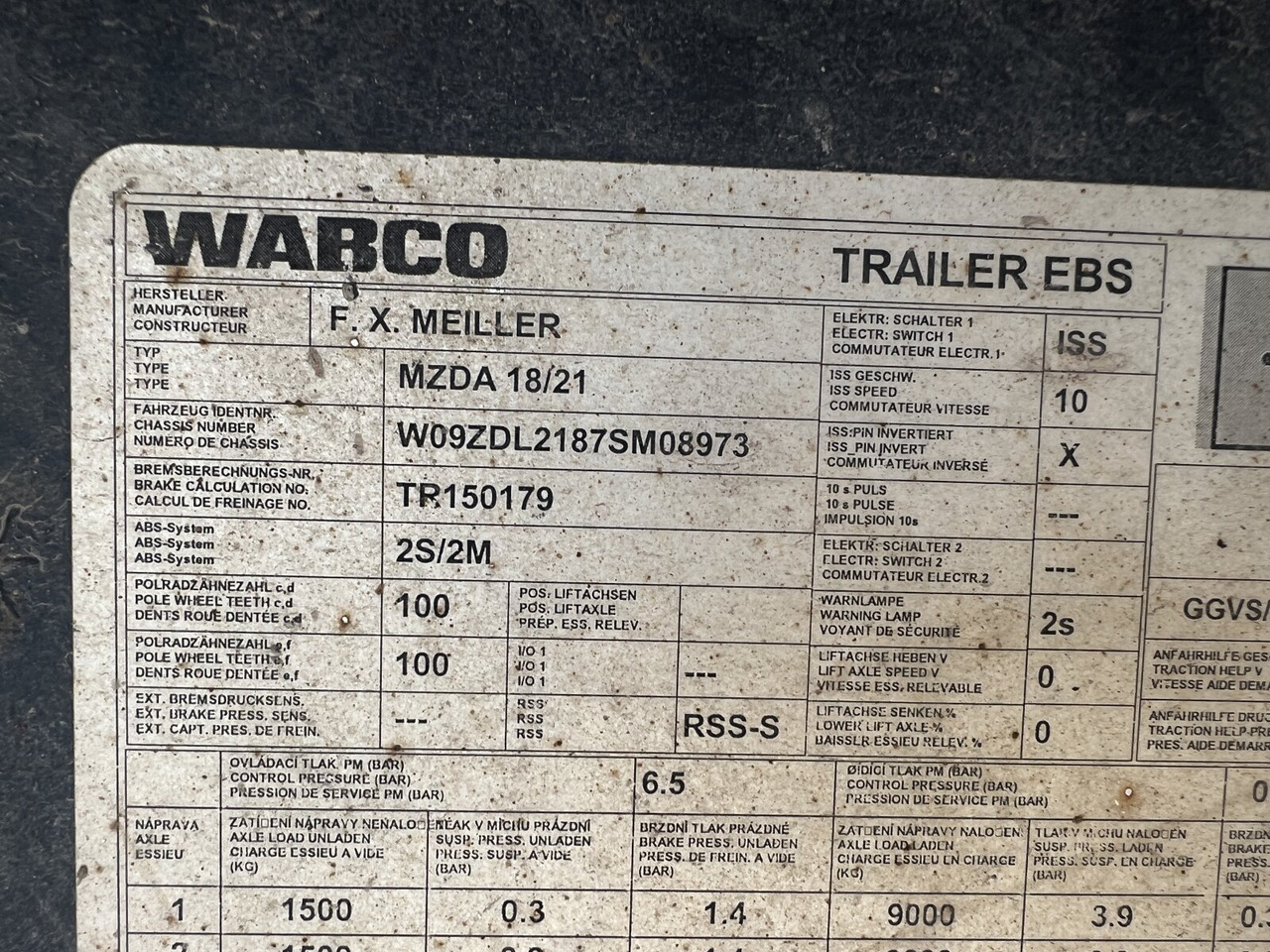 Meiller Meiller MZDA 18/2 Meiller MZDA 18/2, geteilte Bordwände - Tipvogn påhængsvogn: billede 3 Meiller Meiller MZDA 18/2 Meiller MZDA 18/2, geteilte Bordwände - Tipvogn påhængsvogn: billede 3