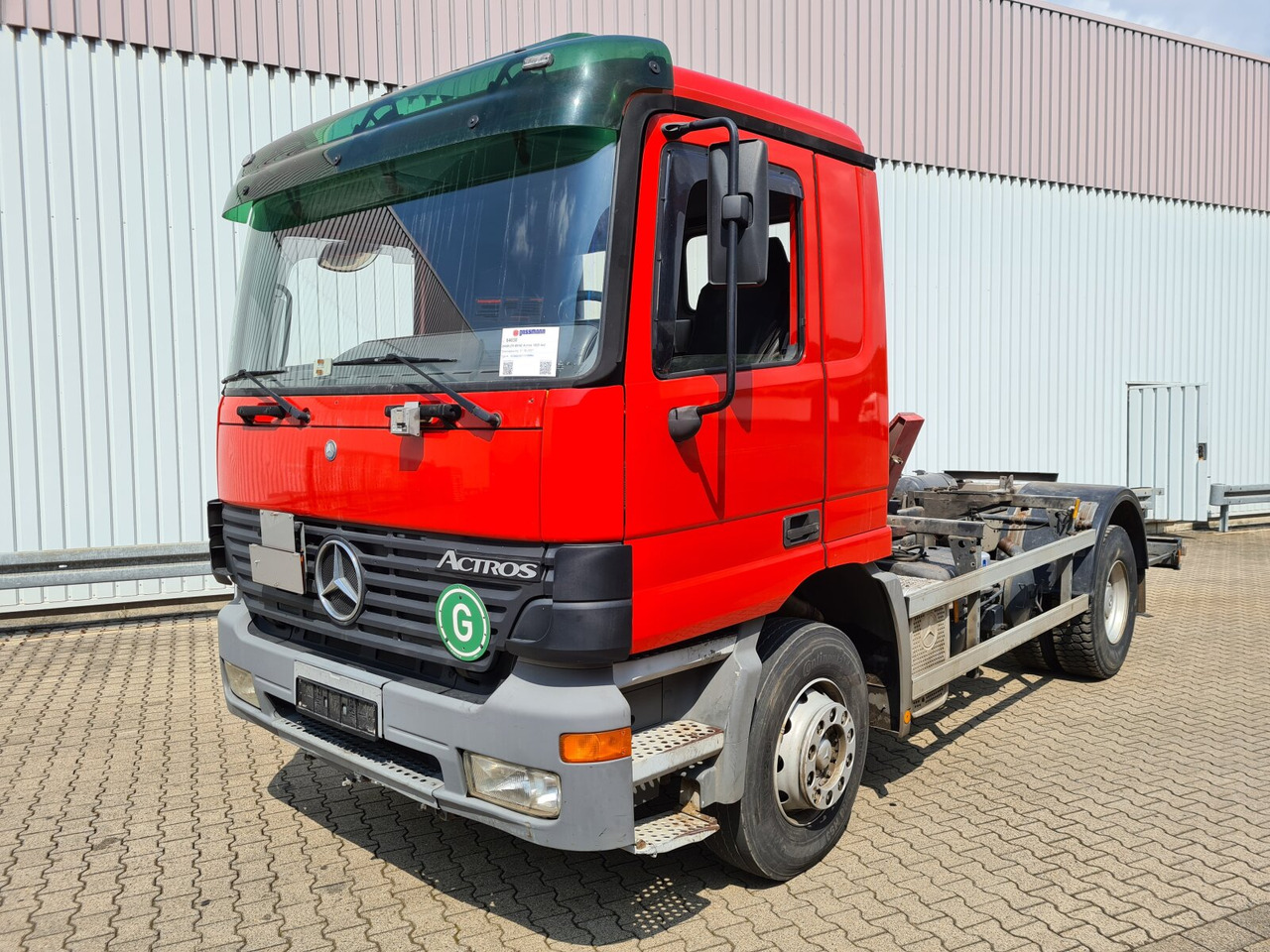 Mercedes-Benz Actros 1835 K 4x2 Actros 1835 K 4x2 - Lastbil chassis: billede 1 Mercedes-Benz Actros 1835 K 4x2 Actros 1835 K 4x2 - Lastbil chassis: billede 1