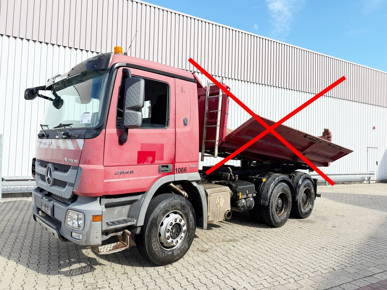 Mercedes-Benz Actros 2646 K 6x4 Actros 2646 K 6x4, Retarder - Lastbil chassis: billede 1 Mercedes-Benz Actros 2646 K 6x4 Actros 2646 K 6x4, Retarder - Lastbil chassis: billede 1