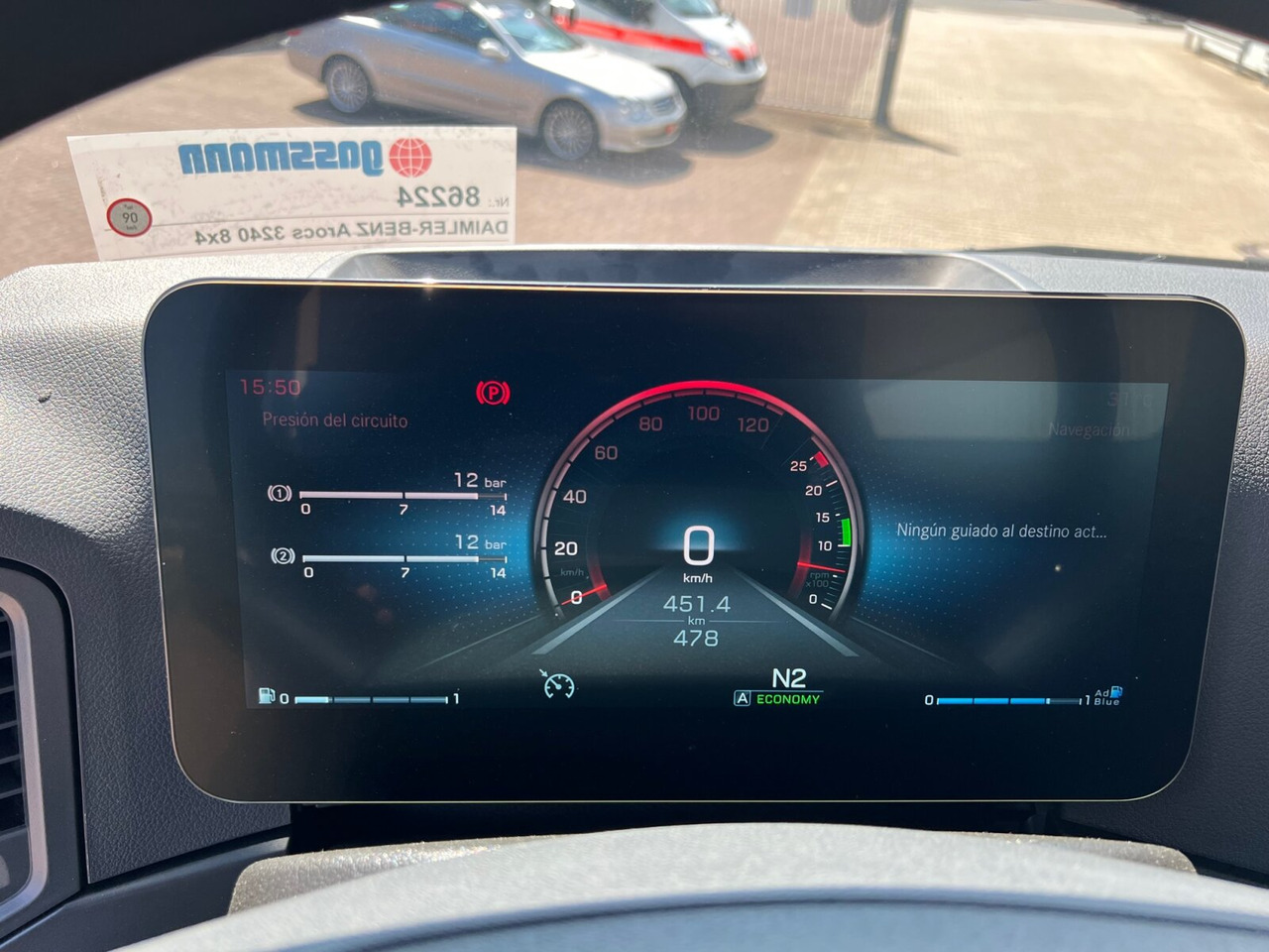 Mercedes-Benz Arocs 3240 8x4 Arocs 3240 8x4/42, Motorabtrieb - Lastbil kroghejs: billede 2 Mercedes-Benz Arocs 3240 8x4 Arocs 3240 8x4/42, Motorabtrieb - Lastbil kroghejs: billede 2