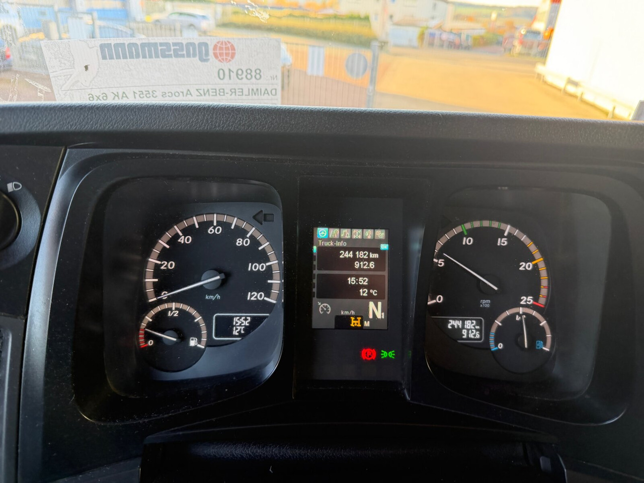 Mercedes-Benz Arocs 3351 AK 6x6 Arocs 3351 AK 6x6, Retarder, Grounder, Motorabtrieb, pneum. Heckklappenöffnung - Tipvogn lastbil: billede 5 Mercedes-Benz Arocs 3351 AK 6x6 Arocs 3351 AK 6x6, Retarder, Grounder, Motorabtrieb, pneum. Heckklappenöffnung - Tipvogn lastbil: billede 5