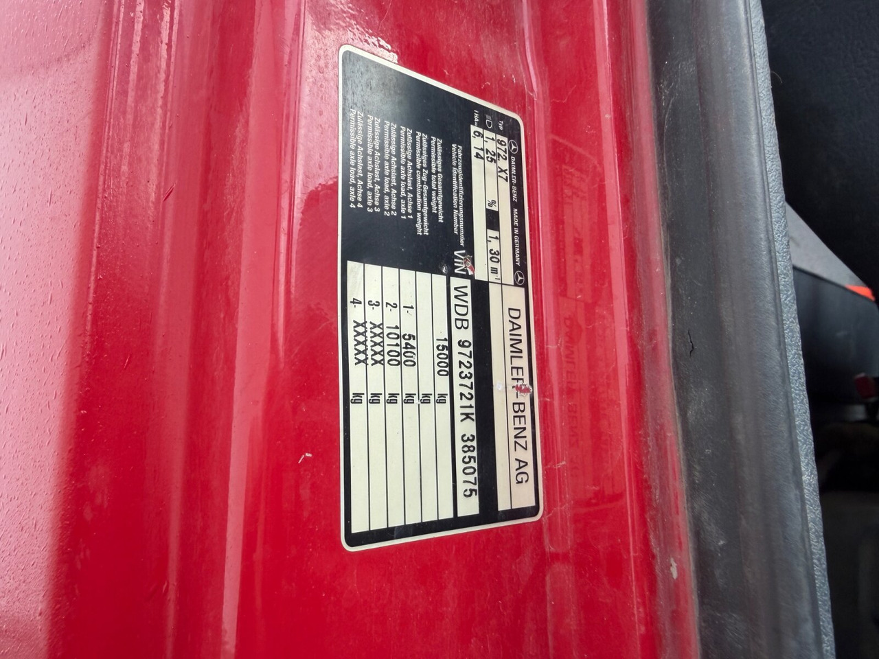 Mercedes-Benz Atego 1523 AK 4x4 Atego 1523 AK 4x4 - Tipvogn lastbil: billede 5 Mercedes-Benz Atego 1523 AK 4x4 Atego 1523 AK 4x4 - Tipvogn lastbil: billede 5