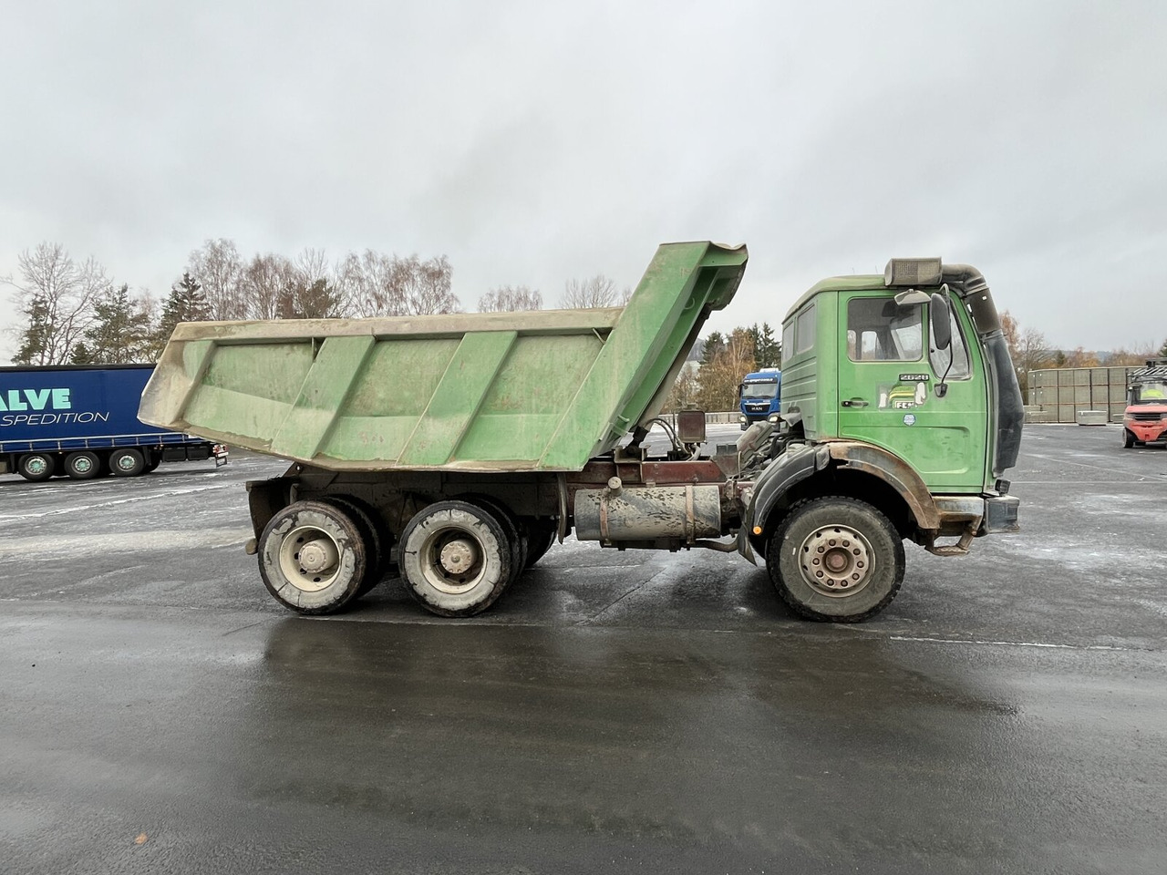 Mercedes-Benz NG 2628 K 6x4 NG 2628 K 6x4, V8, MEILLER Stahlmulde ca. 10³ - Dumper: billede 2 Mercedes-Benz NG 2628 K 6x4 NG 2628 K 6x4, V8, MEILLER Stahlmulde ca. 10³ - Dumper: billede 2