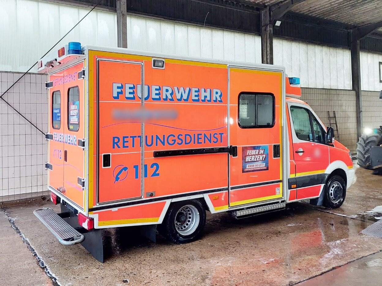 Mercedes-Benz Sprinter 516 CDI 4x2 Sprinter 516 CDI 4x2, Rettungswagen, Retarder - Brandbil: billede 3 Mercedes-Benz Sprinter 516 CDI 4x2 Sprinter 516 CDI 4x2, Rettungswagen, Retarder - Brandbil: billede 3
