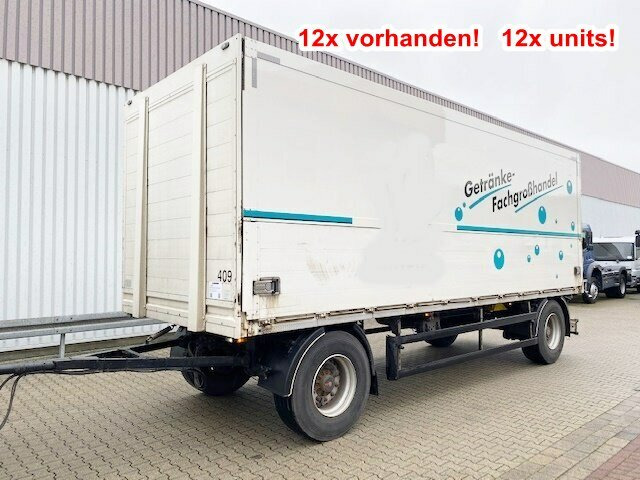 Orten PRASQ 18 Getränkeanhänger PRASQ 18 Getränkeanhänger, Stapleraufnahme, 12x Vorhanden! - Varevogn påhængsvogn: billede 1 Orten PRASQ 18 Getränkeanhänger PRASQ 18 Getränkeanhänger, Stapleraufnahme, 12x Vorhanden! - Varevogn påhængsvogn: billede 1