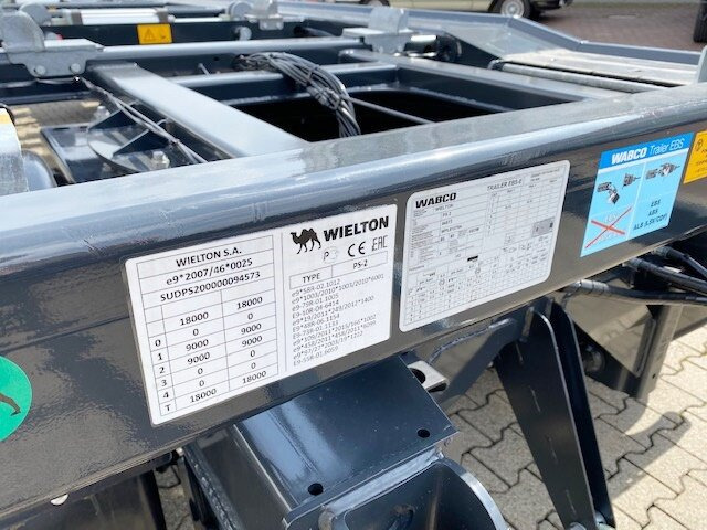 PS2P70B PS2P70B Abrollanhänger bis 7,25 m Behälter - Kroghejsvogn/ Skip loader anhænger: billede 4 PS2P70B PS2P70B Abrollanhänger bis 7,25 m Behälter - Kroghejsvogn/ Skip loader anhænger: billede 4