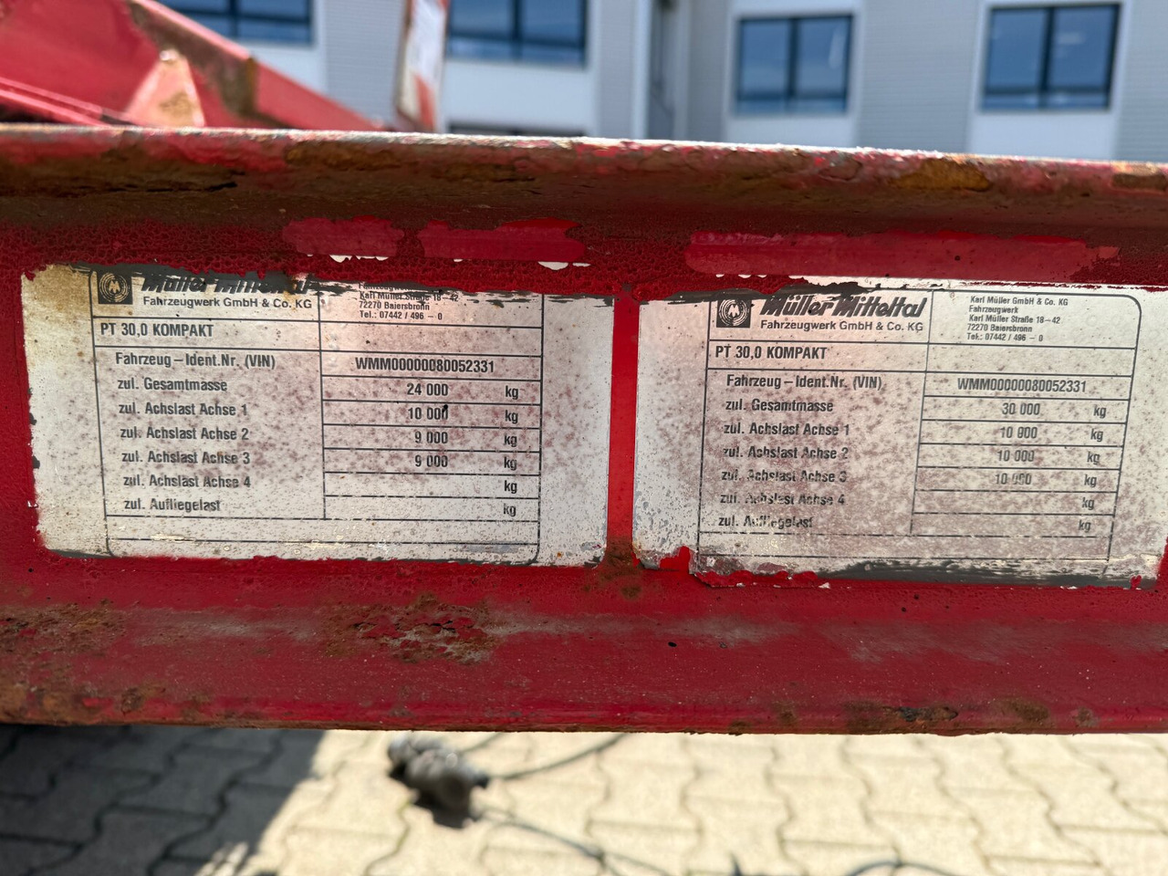 PT 30,0 Kompakt PT 30,0 Kompakt, verbr. auf 3m - Nedbygget platform påhængsvogn: billede 4 PT 30,0 Kompakt PT 30,0 Kompakt, verbr. auf 3m - Nedbygget platform påhængsvogn: billede 4