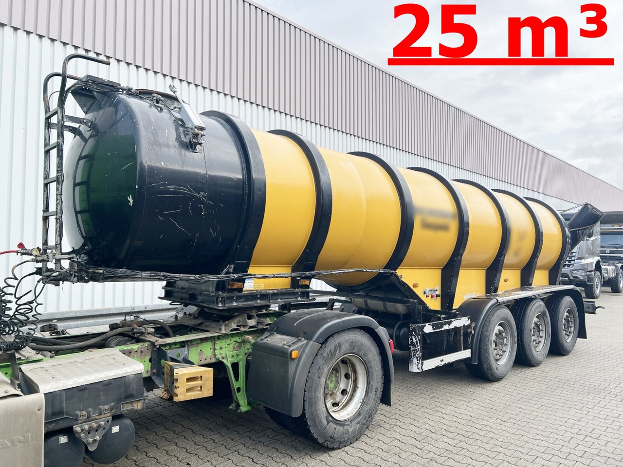 STF 35/89 TA AL Wellmeyer, STF 35/89 TA AL, ca. 25 cbm, ALU, 2xLiftachse - Tanksættevogn: billede 1 STF 35/89 TA AL Wellmeyer, STF 35/89 TA AL, ca. 25 cbm, ALU, 2xLiftachse - Tanksættevogn: billede 1