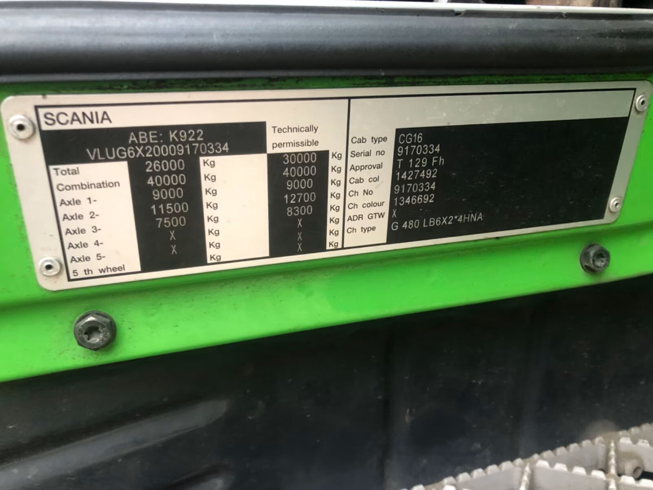 Lastbil kroghejs, Lastbil med kran Scania Scania G 480/6x2-4 Scania G 480/6x2-4, Lenk-Liftachse, Hiab Kran Funk 166 HD-3, Abroller XR 18 S 59: billede 10 Lastbil kroghejs, Lastbil med kran Scania Scania G 480/6x2-4 Scania G 480/6x2-4, Lenk-Liftachse, Hiab Kran Funk 166 HD-3, Abroller XR 18 S 59: billede 10