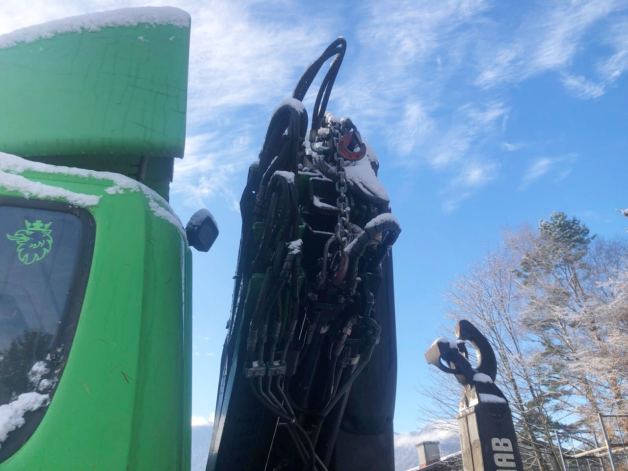 Lastbil kroghejs, Lastbil med kran Scania Scania G 480/6x2-4 Scania G 480/6x2-4, Lenk-Liftachse, Hiab Kran Funk 166 HD-3, Abroller XR 18 S 59: billede 7 Lastbil kroghejs, Lastbil med kran Scania Scania G 480/6x2-4 Scania G 480/6x2-4, Lenk-Liftachse, Hiab Kran Funk 166 HD-3, Abroller XR 18 S 59: billede 7