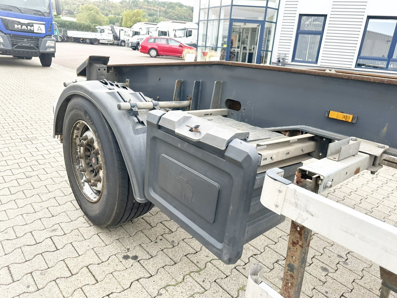 Schmitz Cargobull ACF 18 S ACF 18 S Schlittenabroller - Kroghejsvogn/ Skip loader anhænger: billede 3 Schmitz Cargobull ACF 18 S ACF 18 S Schlittenabroller - Kroghejsvogn/ Skip loader anhænger: billede 3