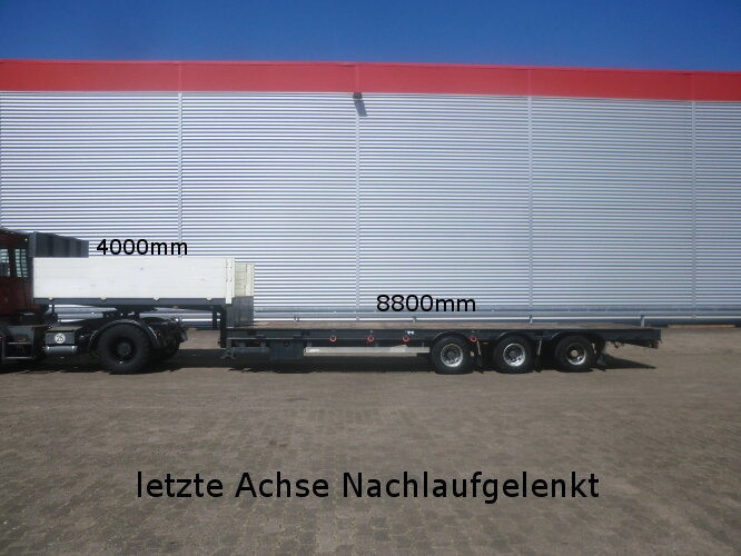 Schwarzmüller STP 3/ZV-N STP 3/ZV-N, 3-Achse nachlaufgelenkt, mit 6x Twist Lock - Nedbygget platform sættevogn: billede 2 Schwarzmüller STP 3/ZV-N STP 3/ZV-N, 3-Achse nachlaufgelenkt, mit 6x Twist Lock - Nedbygget platform sættevogn: billede 2