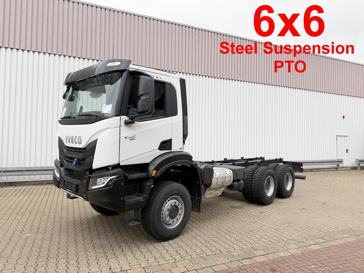 T-Way 360 6x6 T-Way 360 6x6, Nebenantrieb, 3x VORHANDEN! - Lastbil chassis: billede 1 T-Way 360 6x6 T-Way 360 6x6, Nebenantrieb, 3x VORHANDEN! - Lastbil chassis: billede 1