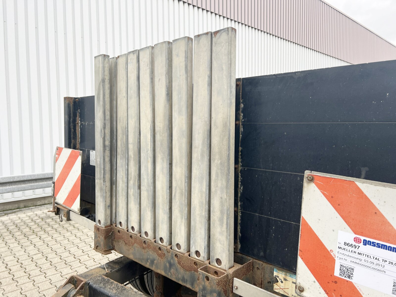 TP 20,0 TP 20,0 TwistLock, Rungen - Nedbygget platform påhængsvogn: billede 5 TP 20,0 TP 20,0 TwistLock, Rungen - Nedbygget platform påhængsvogn: billede 5