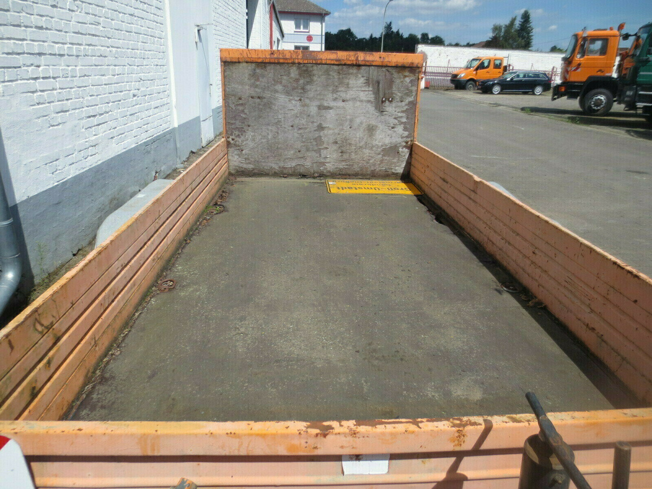 Maskintrailer til transportering tungemaskiner TTS-3,5 mit Auffahrrampe TTS-3,5 mit Auffahrrampe: billede 6