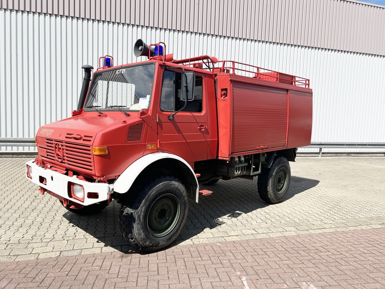 Unimog U 1300 L 435/11 4x4 U 1300 L 435/11 4x4, -Feuerwehr - Brandbil: billede 1 Unimog U 1300 L 435/11 4x4 U 1300 L 435/11 4x4, -Feuerwehr - Brandbil: billede 1