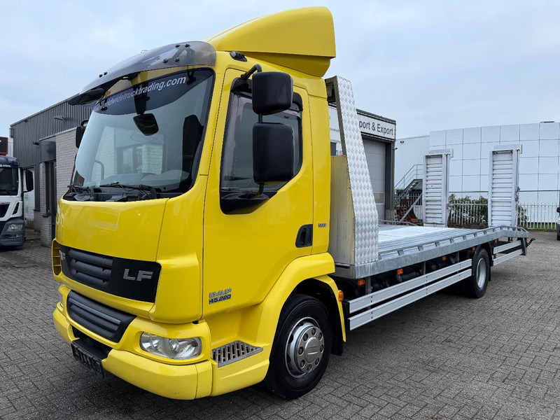 DAF LF 45 220 + BIG ALLU RAMPS + WINCH + TUV / APK + EURO 5 EEV + AIRCO - Biltransportør lastbil: billede 1 DAF LF 45 220 + BIG ALLU RAMPS + WINCH + TUV / APK + EURO 5 EEV + AIRCO - Biltransportør lastbil: billede 1
