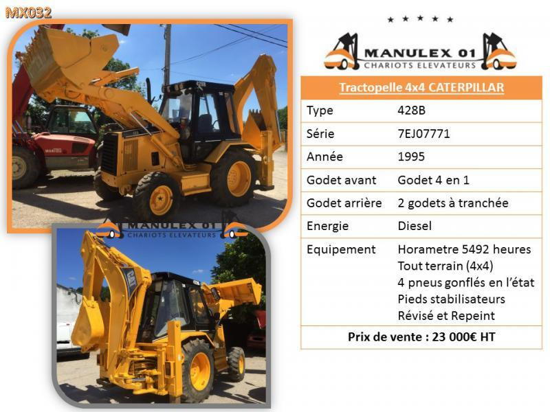 Caterpillar 428 B - Gravelæssemaskine: billede 5 Caterpillar 428 B - Gravelæssemaskine: billede 5