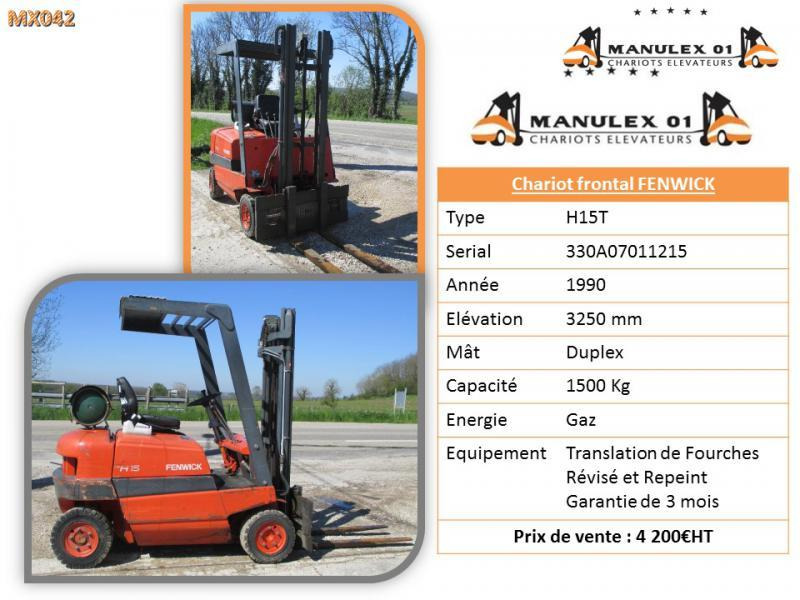 Fenwick H15T - Gaffeltruck: billede 5 Fenwick H15T - Gaffeltruck: billede 5