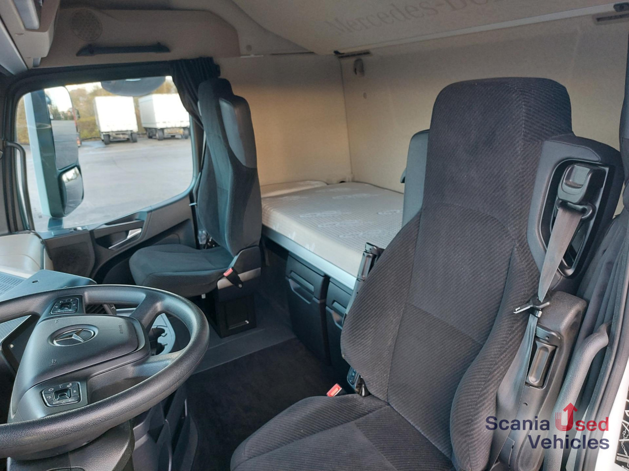 MERCEDES-BENZ 1845L Edscha - NUR KOMPLETT m. ANH.!!! - Lastbil med presenning: billede 5 MERCEDES-BENZ 1845L Edscha - NUR KOMPLETT m. ANH.!!! - Lastbil med presenning: billede 5