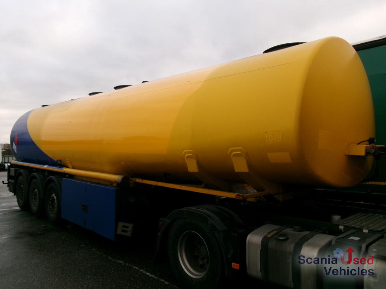 ROHR Tankauflieger f. Treibst. 4 Kammern 2 x Lift - Tanksættevogn: billede 1 ROHR Tankauflieger f. Treibst. 4 Kammern 2 x Lift - Tanksættevogn: billede 1