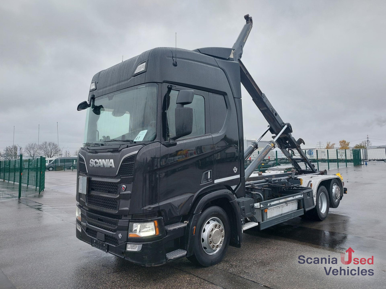 SCANIA R 520 B6x2*4NB V8 Meiler RK 21.65 - Lastbil kroghejs: billede 1 SCANIA R 520 B6x2*4NB V8 Meiler RK 21.65 - Lastbil kroghejs: billede 1