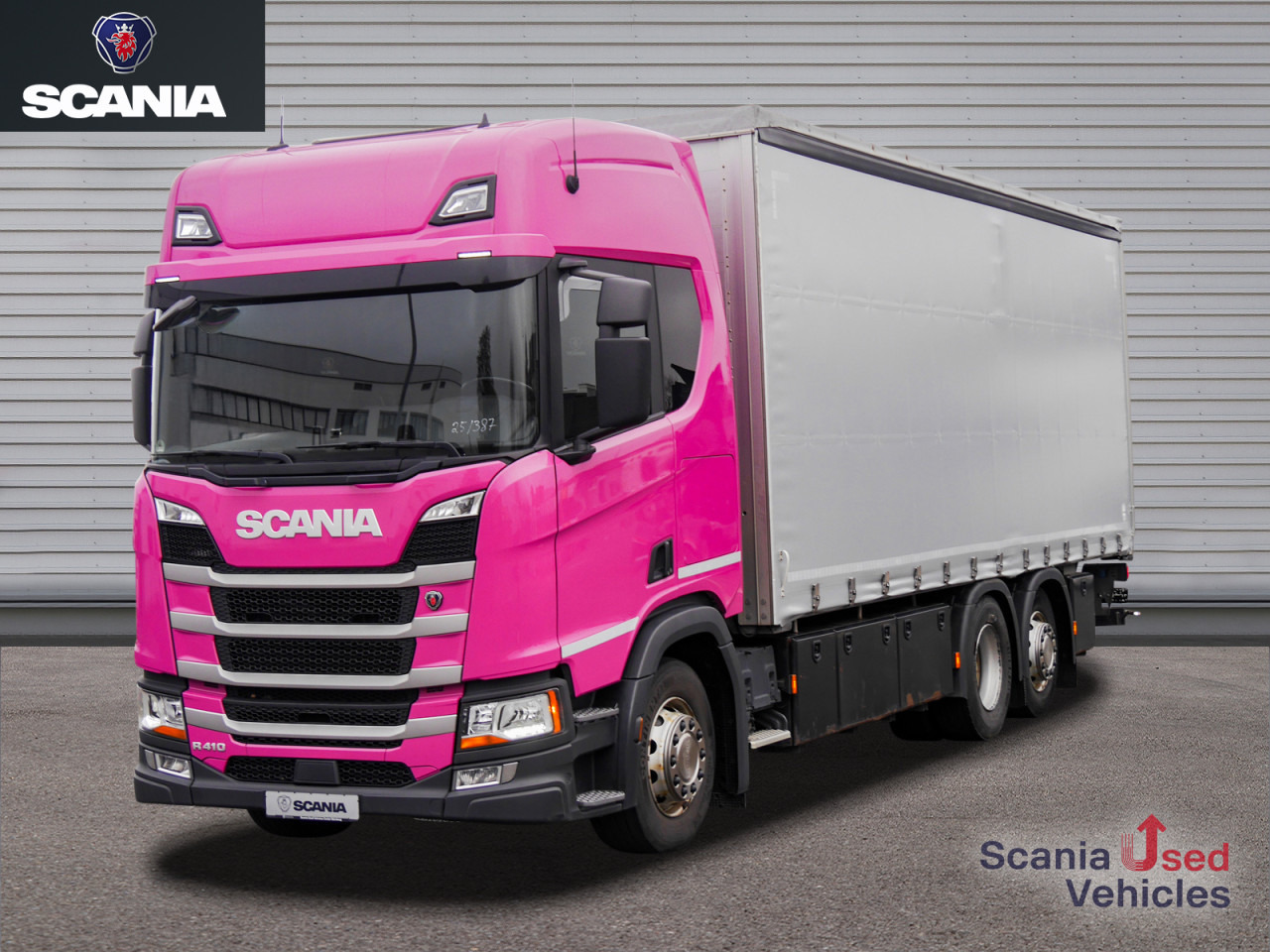 SCANIA R 410 B6x2*4NB - Pritsche / Plane / LBW - - Lastbil med presenning: billede 1 SCANIA R 410 B6x2*4NB - Pritsche / Plane / LBW - - Lastbil med presenning: billede 1