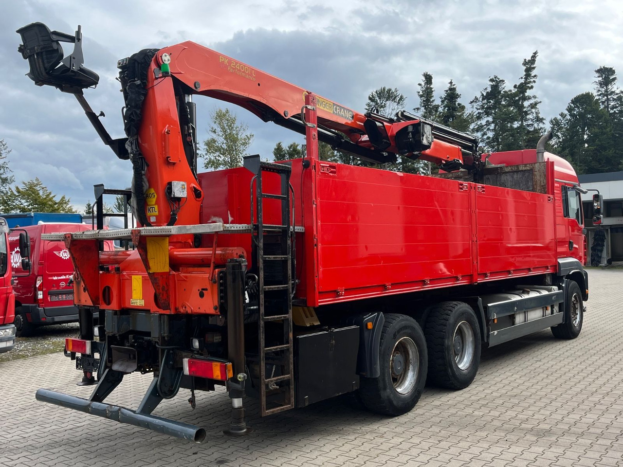 MAN TGA 26.480 mit Palfinger PK 24001L mit Winde - Lastbil med lad, Lastbil med kran: billede 5 MAN TGA 26.480 mit Palfinger PK 24001L mit Winde - Lastbil med lad, Lastbil med kran: billede 5