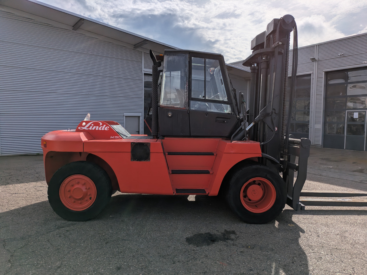 H150 Diesel Schwerlaststapler Bj:07 BStd: 5223h neue Gabeln - Diesel gaffeltruck: billede 5 H150 Diesel Schwerlaststapler Bj:07 BStd: 5223h neue Gabeln - Diesel gaffeltruck: billede 5