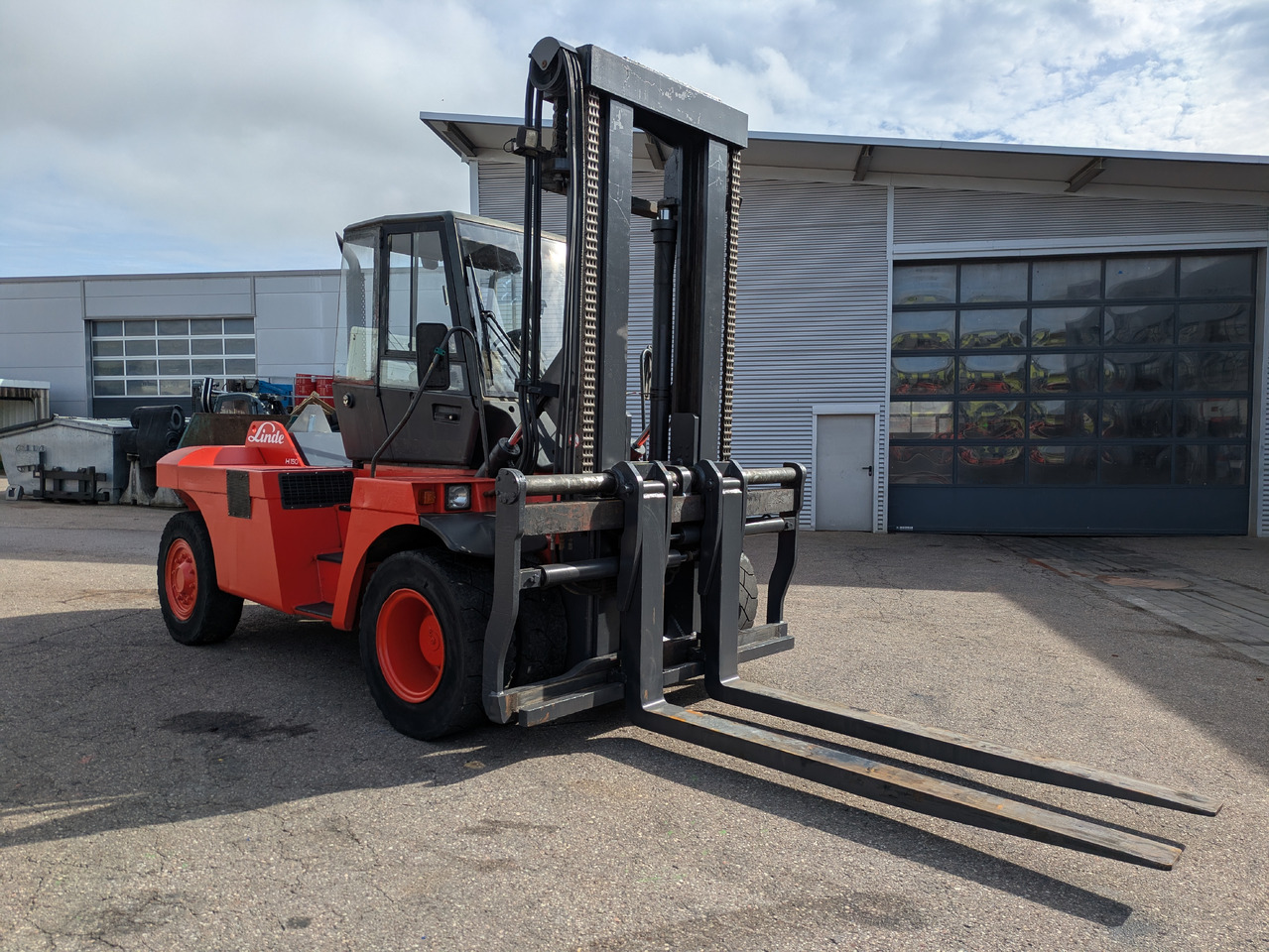 H150 Diesel Schwerlaststapler Bj:07 BStd: 5223h neue Gabeln - Diesel gaffeltruck: billede 4 H150 Diesel Schwerlaststapler Bj:07 BStd: 5223h neue Gabeln - Diesel gaffeltruck: billede 4