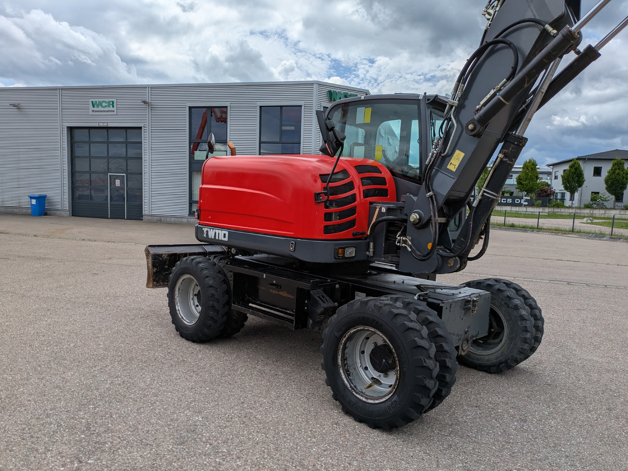 TEREX TW110 Mobilbagger Powertilt Rußpartikelfilter - Hjulgravemaskine: billede 5 TEREX TW110 Mobilbagger Powertilt Rußpartikelfilter - Hjulgravemaskine: billede 5