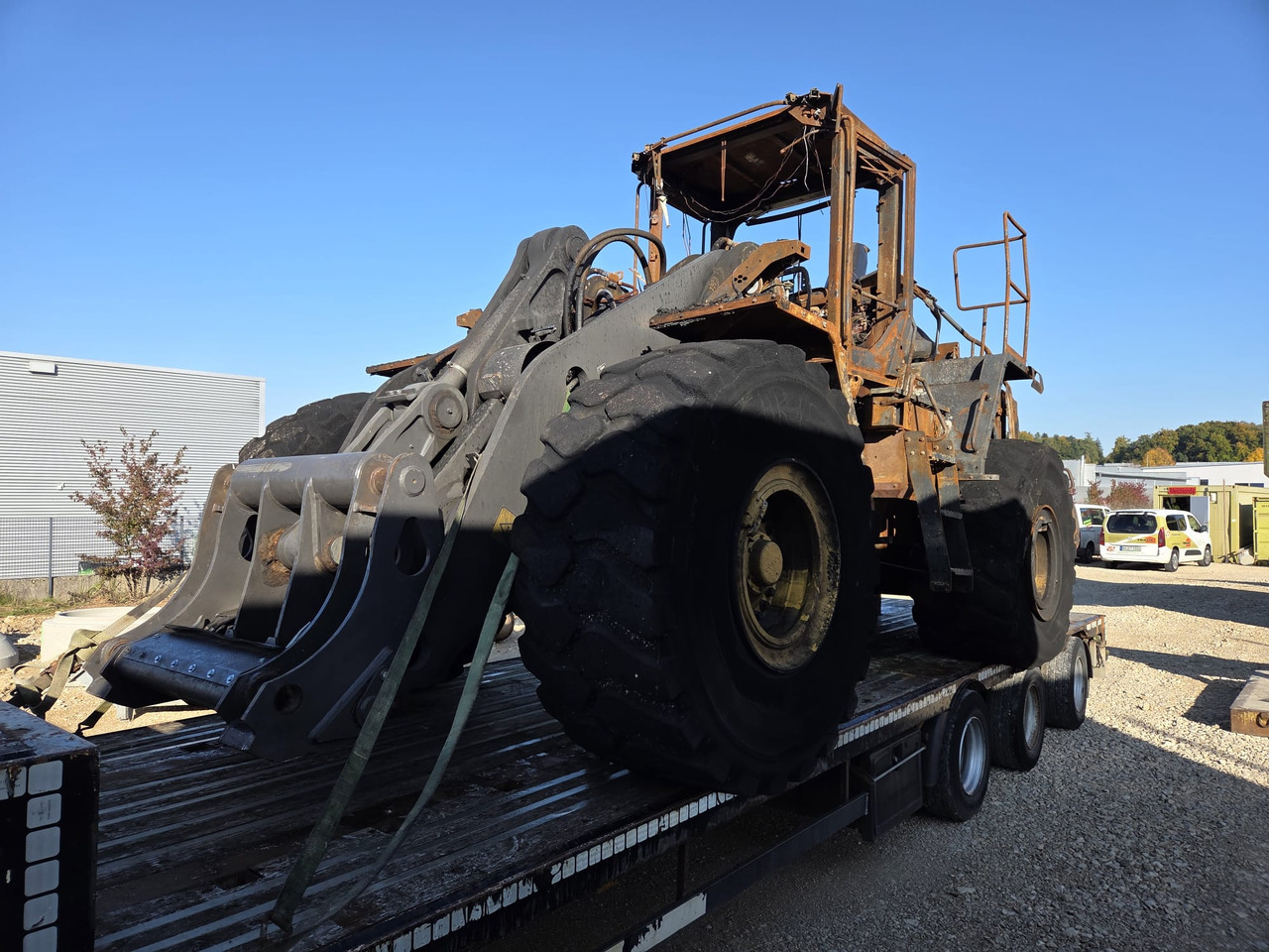 VOLVO L150 Bj: 2020 Brandschaden hydr. Schnellwechsler - Gummihjulslæsser: billede 1 VOLVO L150 Bj: 2020 Brandschaden hydr. Schnellwechsler - Gummihjulslæsser: billede 1