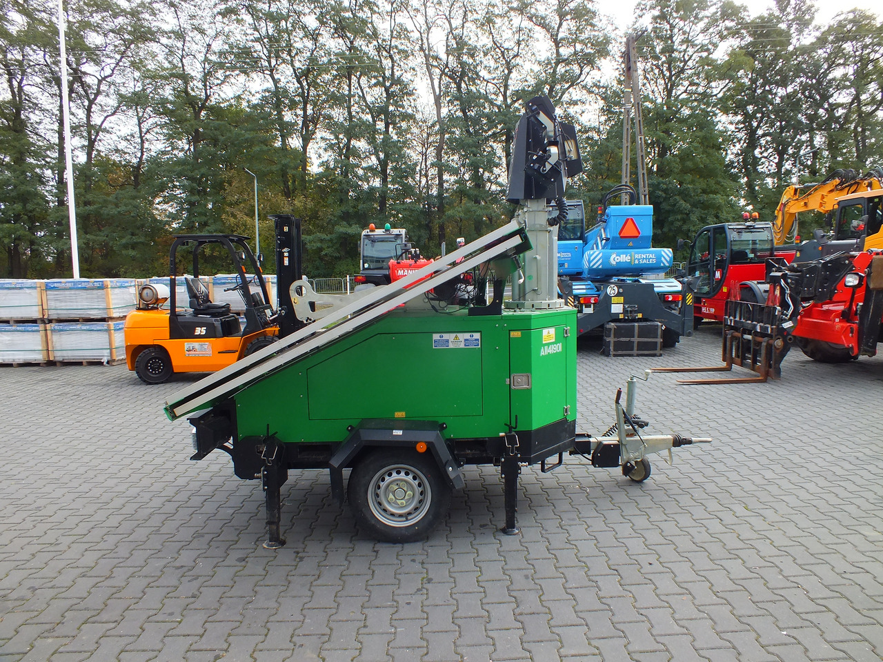 TRIME X-SOLAR - Lystårn for Gravemaskine: billede 5 TRIME X-SOLAR - Lystårn for Gravemaskine: billede 5