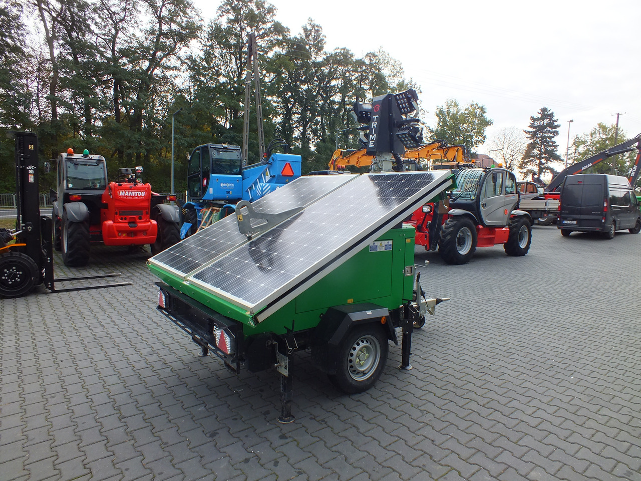 TRIME X-SOLAR - Lystårn for Gravemaskine: billede 3 TRIME X-SOLAR - Lystårn for Gravemaskine: billede 3