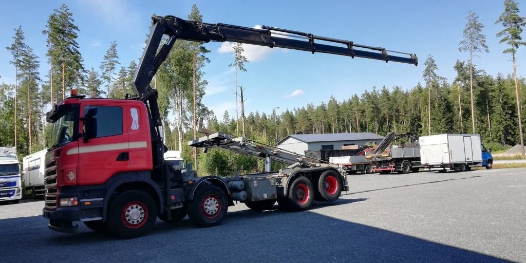 Scania R420 - Lastbil med kran: billede 1 Scania R420 - Lastbil med kran: billede 1