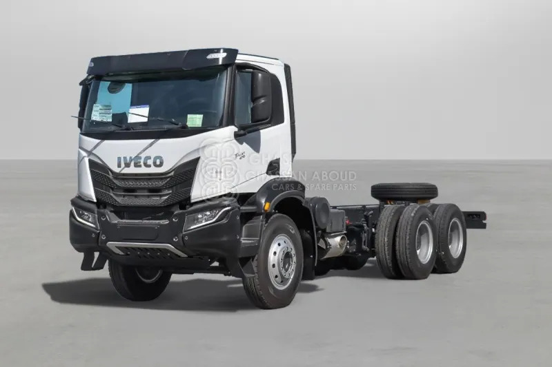 Iveco T-WAY AD380T47H 6x4 R24 Tyres Chassis - Barcelona Stock - Lastbil chassis: billede 1 Iveco T-WAY AD380T47H 6x4 R24 Tyres Chassis - Barcelona Stock - Lastbil chassis: billede 1