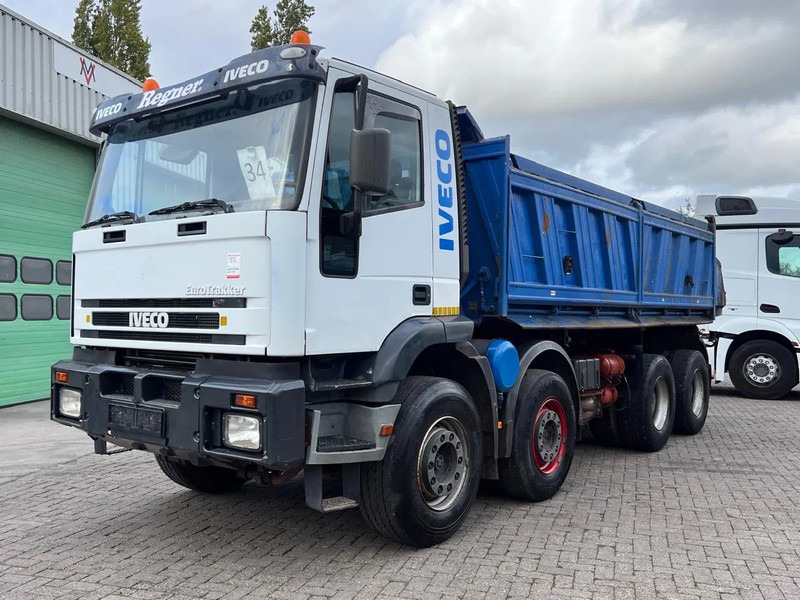 Iveco Eurotrakker 340E37 8x4, Manual injection, STEEL DUMPER, FULL SPRING - Tipvogn lastbil: billede 3 Iveco Eurotrakker 340E37 8x4, Manual injection, STEEL DUMPER, FULL SPRING - Tipvogn lastbil: billede 3