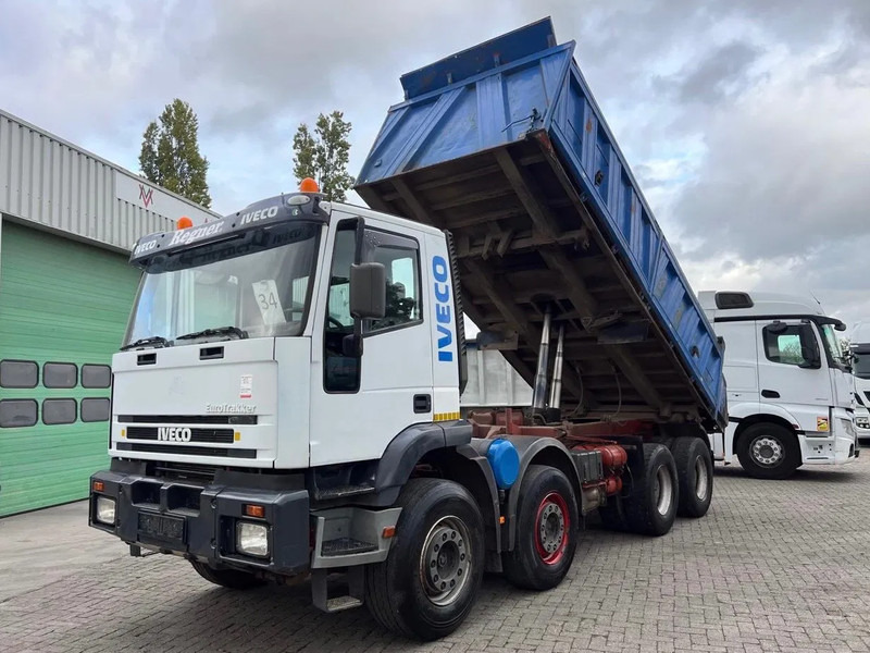 Iveco Eurotrakker 340E37 8x4, Manual injection, STEEL DUMPER, FULL SPRING - Tipvogn lastbil: billede 1 Iveco Eurotrakker 340E37 8x4, Manual injection, STEEL DUMPER, FULL SPRING - Tipvogn lastbil: billede 1