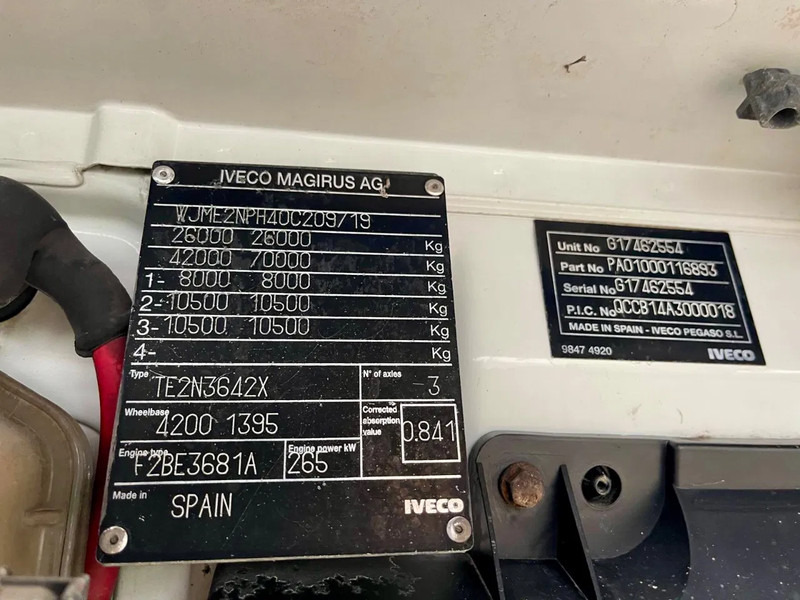 Lastbil med kran Iveco Stralis 360 6x2 Manual gearbox: billede 19 Lastbil med kran Iveco Stralis 360 6x2 Manual gearbox: billede 19