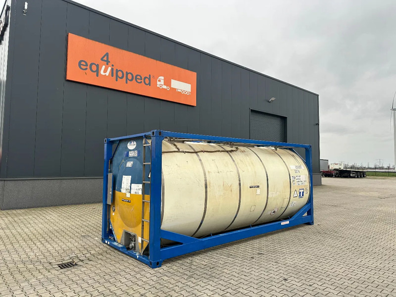 CIMC 20FT ISO 24.960L UN PORTABLE T11 5Y+CSC-TEST: 08/2027 - Lagertank: billede 1 CIMC 20FT ISO 24.960L UN PORTABLE T11 5Y+CSC-TEST: 08/2027 - Lagertank: billede 1