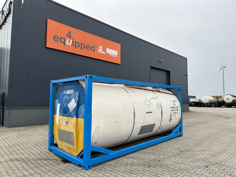 Consani 25.100L / 1-COMP, 20FT ISO, UN PORTABLE T11, 2,5Y-inspection till: 02-2028 - Lagertank: billede 1 Consani 25.100L / 1-COMP, 20FT ISO, UN PORTABLE T11, 2,5Y-inspection till: 02-2028 - Lagertank: billede 1