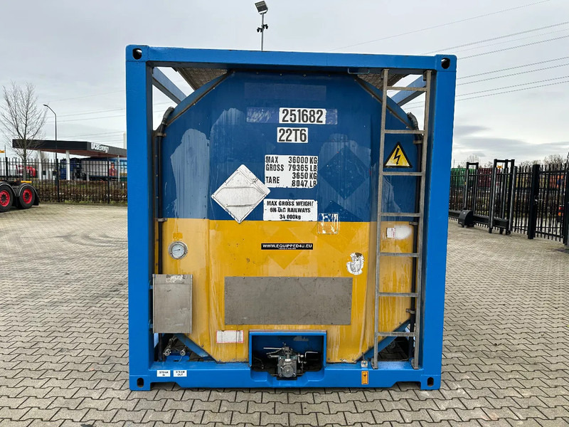 Consani 25.100L / 1-COMP, 20FT ISO, UN PORTABLE T11, 2,5Y-inspection till: 02-2028 - Lagertank: billede 5 Consani 25.100L / 1-COMP, 20FT ISO, UN PORTABLE T11, 2,5Y-inspection till: 02-2028 - Lagertank: billede 5