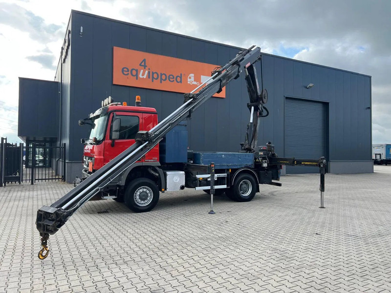 Mercedes-Benz Actros 2046 4x4 / FULL SPRING / HIAB 288 EP 5 HIPRO Crane / EURO-5 - Lastbil med kran: billede 4 Mercedes-Benz Actros 2046 4x4 / FULL SPRING / HIAB 288 EP 5 HIPRO Crane / EURO-5 - Lastbil med kran: billede 4