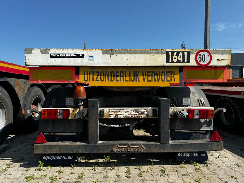 Nooteboom OVB-73-04, 73 tons 4-axle Ballast trailer, 3 hydraulic steering axles, 75% tyres, MOT 03/2026 - Åben sættevogn: billede 4 Nooteboom OVB-73-04, 73 tons 4-axle Ballast trailer, 3 hydraulic steering axles, 75% tyres, MOT 03/2026 - Åben sættevogn: billede 4
