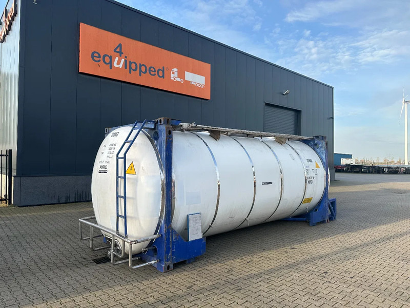 UBH Universal Bulk Handling 20 FT SWAP BODY 31.345L UN Portable T7 valid 5Y test: 04/2028 - Lagertank: billede 1 UBH Universal Bulk Handling 20 FT SWAP BODY 31.345L UN Portable T7 valid 5Y test: 04/2028 - Lagertank: billede 1