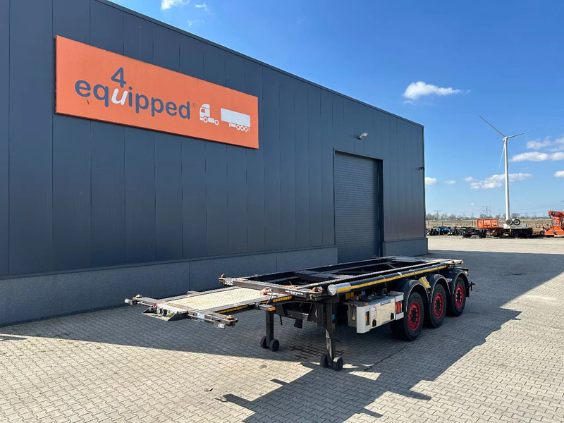 Van Hool 20FT, 66° Tipping-chassis, ADR (EX/II, EX/III, FL, OX, AT), SAF, 2 liftaxles, 380V - Containerbil/ Veksellad sættevogn: billede 2 Van Hool 20FT, 66° Tipping-chassis, ADR (EX/II, EX/III, FL, OX, AT), SAF, 2 liftaxles, 380V - Containerbil/ Veksellad sættevogn: billede 2