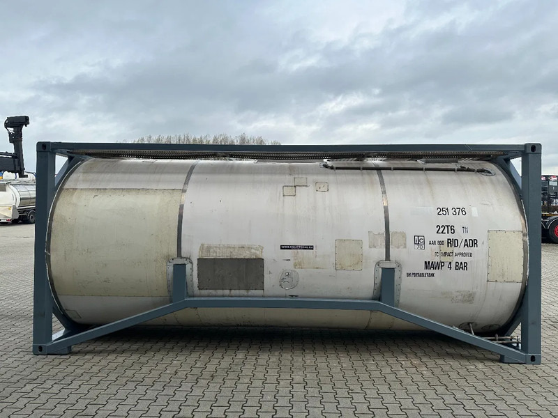 Welfit Oddy 24.890L / 1-COMP, 20FT ISO, UN PORTABLE T11, NEW 5Y- + CSC inspection: 04-2028 - Lagertank: billede 3 Welfit Oddy 24.890L / 1-COMP, 20FT ISO, UN PORTABLE T11, NEW 5Y- + CSC inspection: 04-2028 - Lagertank: billede 3