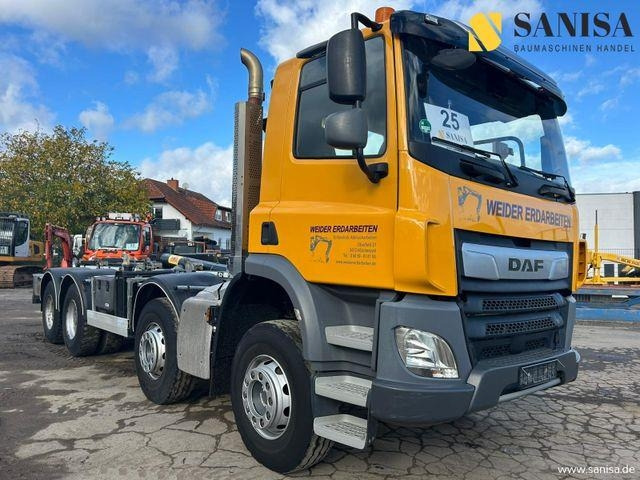 DAF CF 450/Abrollkipper HYVA 30-67-S 30TON/Lenkachse - Lastbil kroghejs: billede 1 DAF CF 450/Abrollkipper HYVA 30-67-S 30TON/Lenkachse - Lastbil kroghejs: billede 1